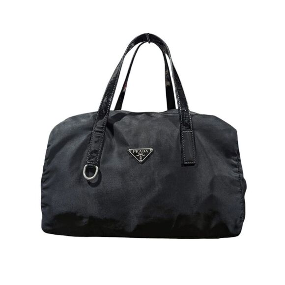 PRADA Mini Tessuto Boston Bag - Picture 3 of 11